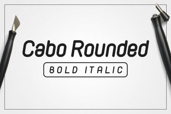 Download Cabo Rounded Bold Italic - Bold Collection