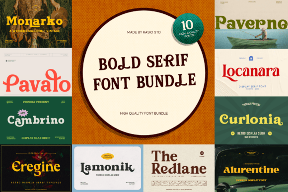 Download Bold Serif Bundle - Bold Collection