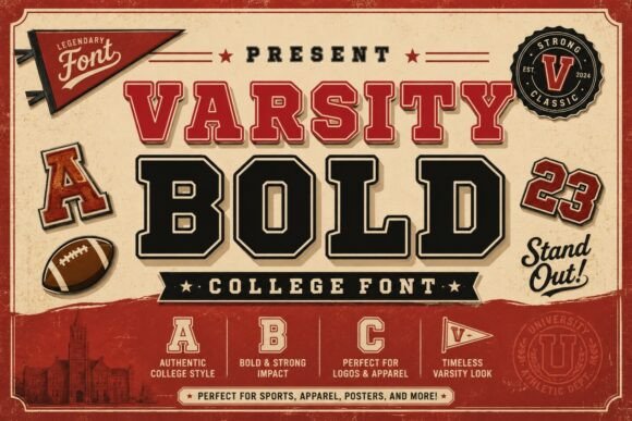 Download Varsity Bold - Bold Collection